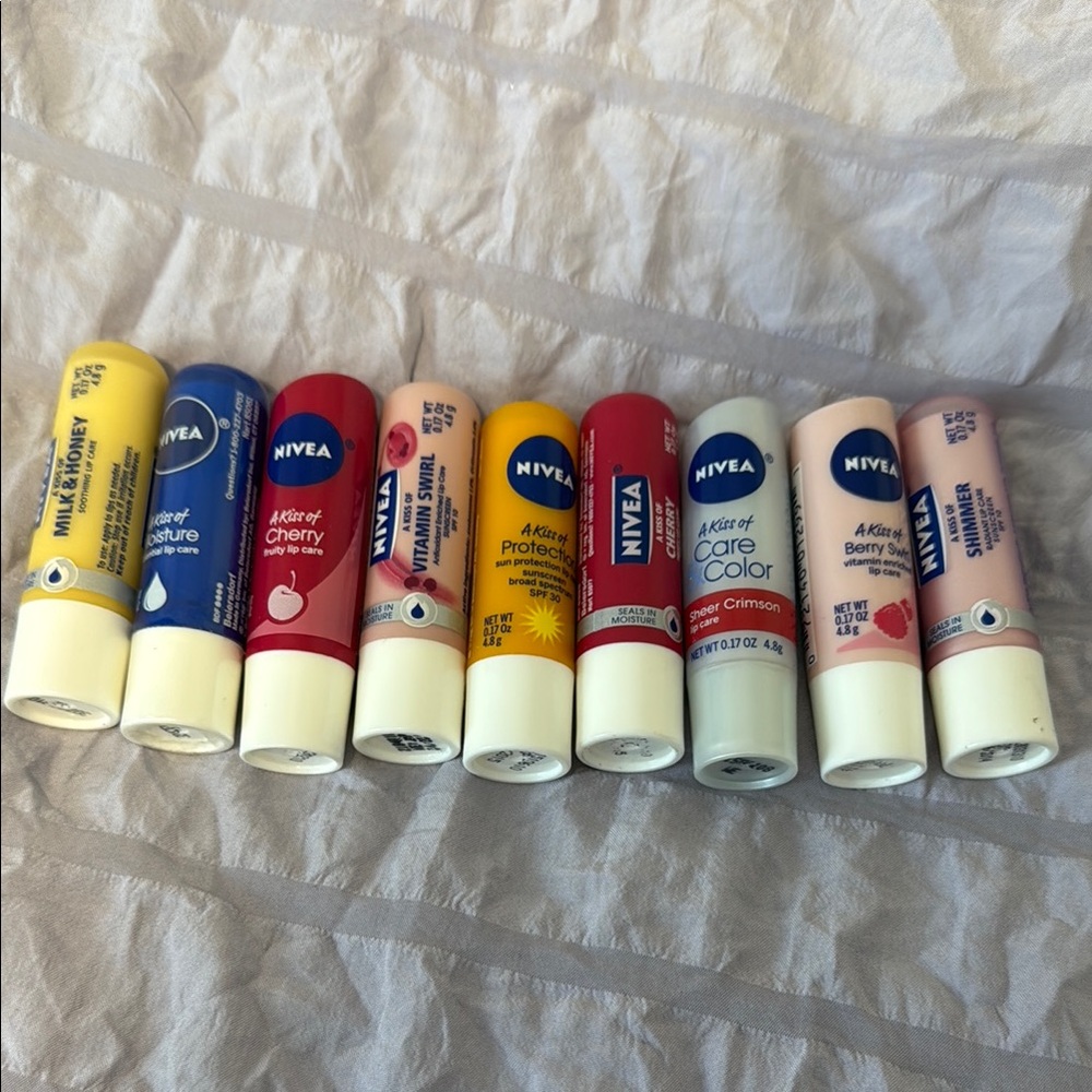 Nivea Lip balm set